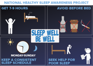 Sleep Well, Be Well: National Campaign Makes Healthy Sleep a Priority ...